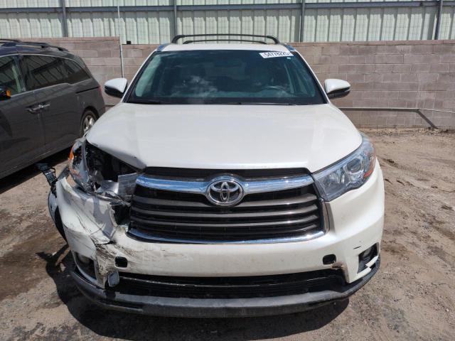  TOYOTA HIGHLANDER 2016 Белый