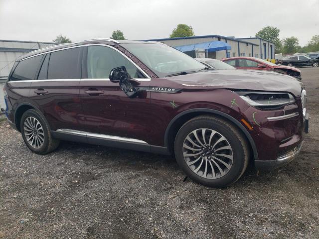  LINCOLN AVIATOR 2022 Бургунді