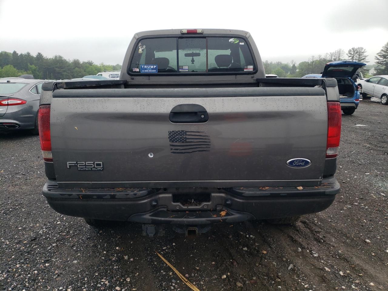 2004 Ford F250 Super Duty VIN: 1FTNX21L34EB78306 Lot: 55999695