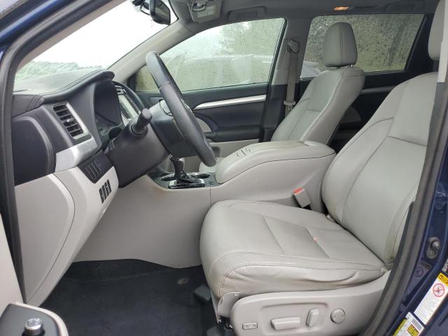 Parquets TOYOTA HIGHLANDER 2016 Granatowy