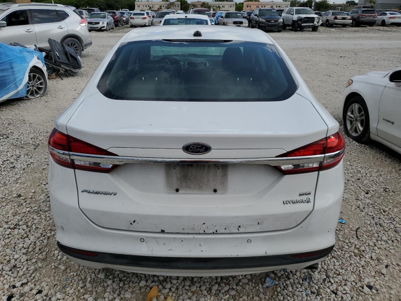 2018 Ford Fusion Se Hybrid VIN: 3FA6P0LU3JR281898 Lot: 55083955
