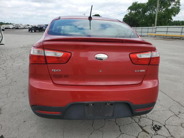 Sedans KIA RIO 2013 Red