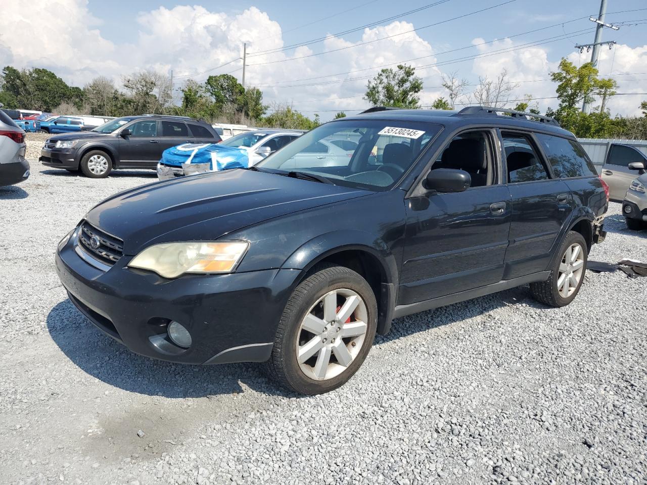 2007 Subaru Outback Outback 2.5I للبيع في Riverview، FL - Rear End