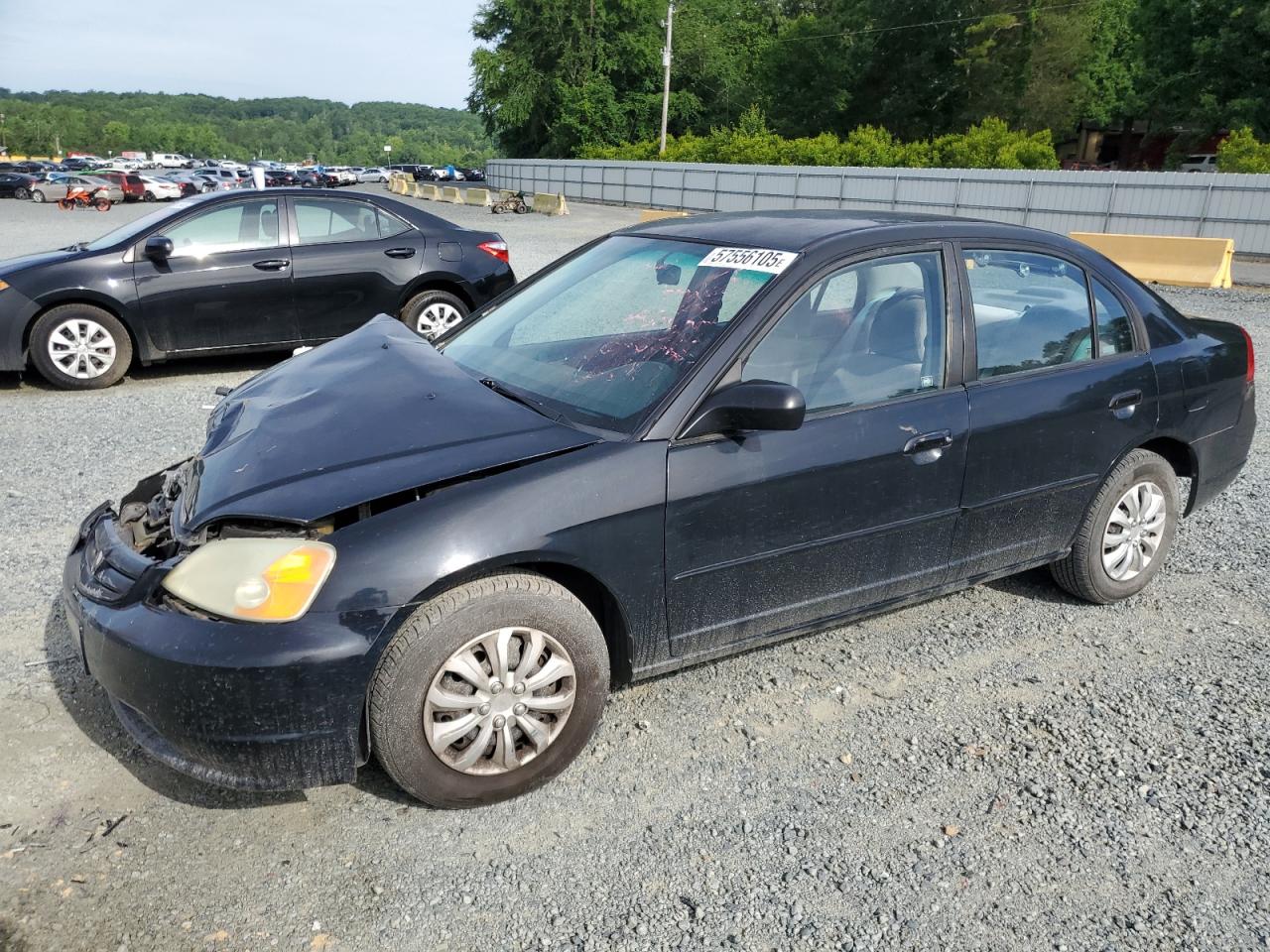2002 Honda Civic Lx for Sale in Concord, NC - Front End
