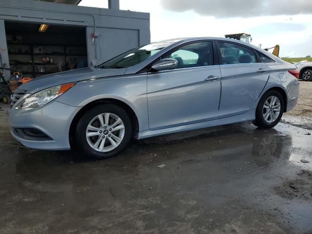  HYUNDAI SONATA 2014 Blue