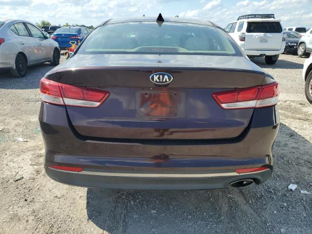 Sedans KIA OPTIMA 2016 Burgundy