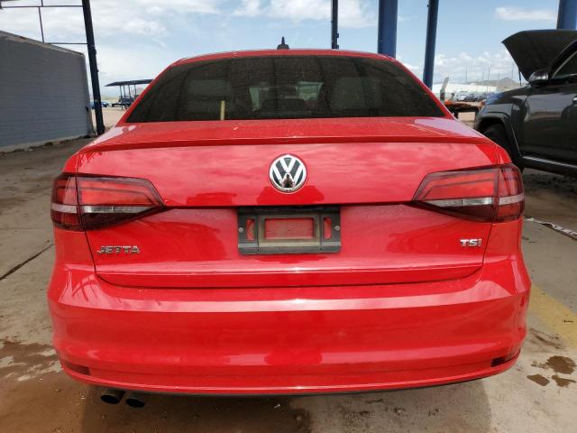  VOLKSWAGEN JETTA 2017 Красный