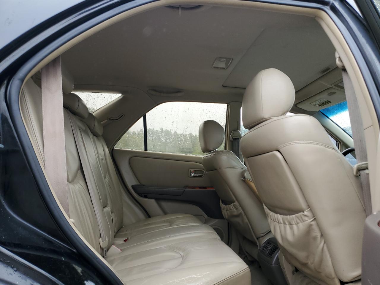 2001 Lexus Rx 300 VIN: JTJHF10U910186730 Lot: 55035505