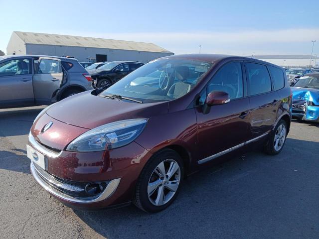 2012 RENAULT G SCENIC D for sale at Copart CHESTER