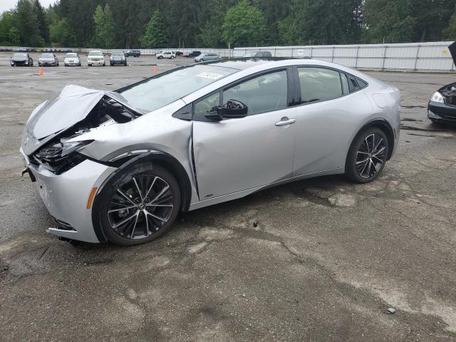  TOYOTA PRIUS 2024 Серебристый