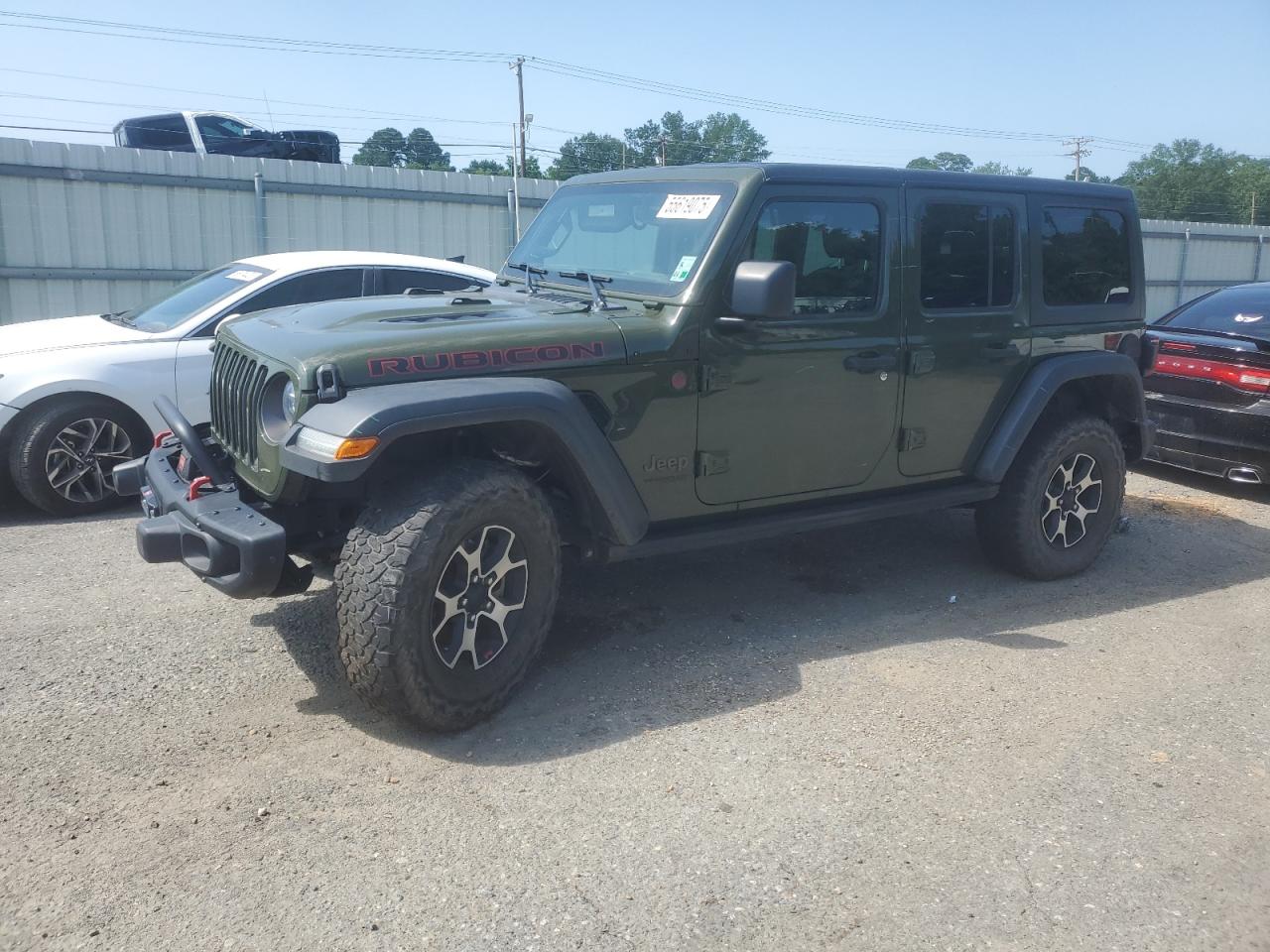 2021 Jeep Wrangler Unlimited Rubicon იყიდება Shreveport-ში, LA - Side