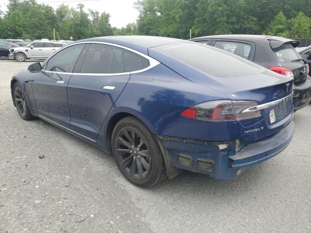 Hatchbacks TESLA MODEL S 2016 Blue