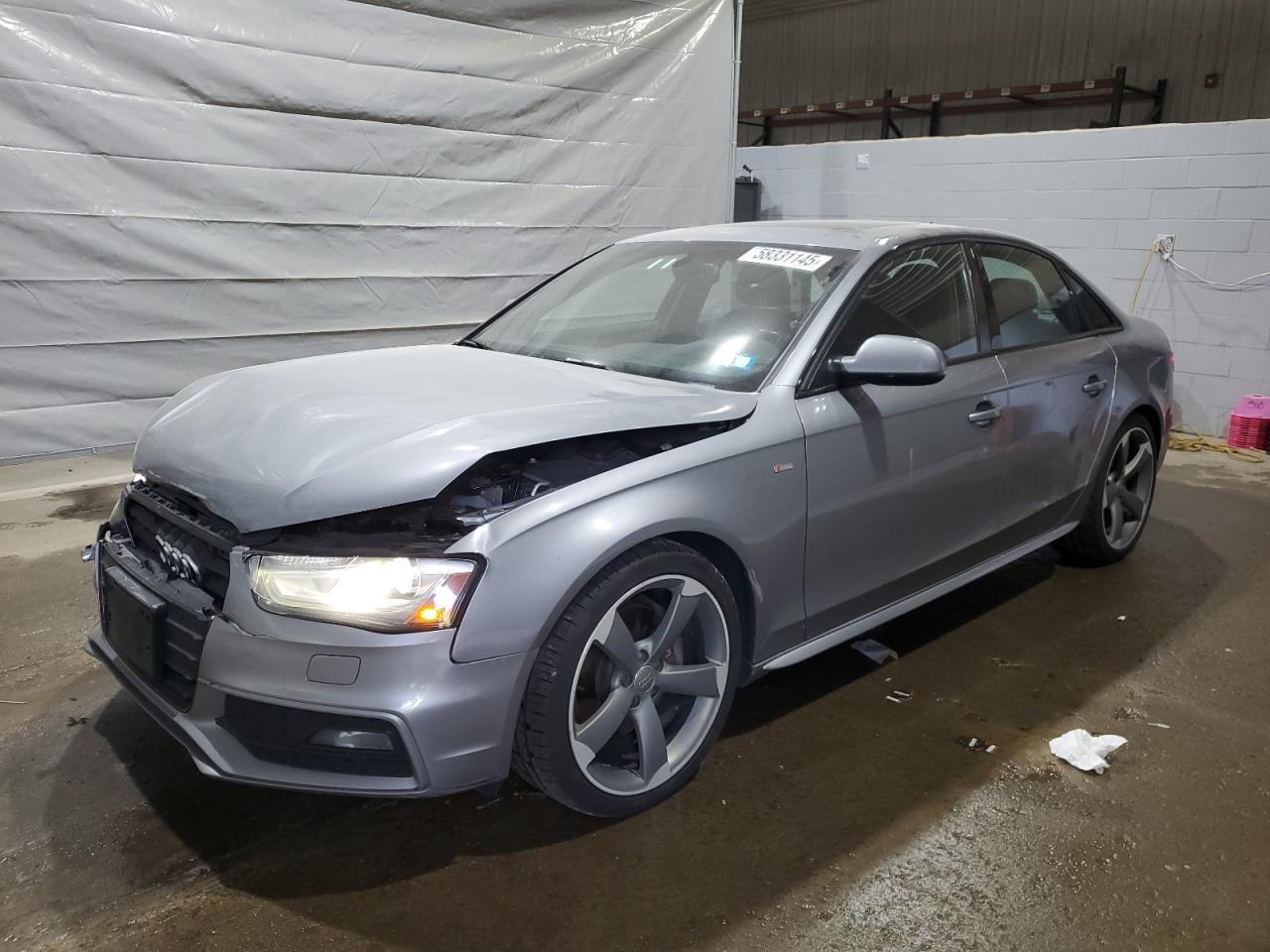 2015 Audi A4 Premium Plus продається в Candia, NH - Front End