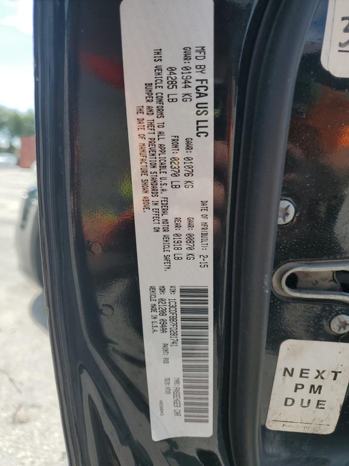 2015 Dodge Dart Sxt VIN: 1C3CDFBB7FD281741 Lot: 58722125