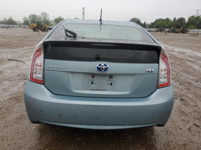  TOYOTA PRIUS 2012 Бирюзовый
