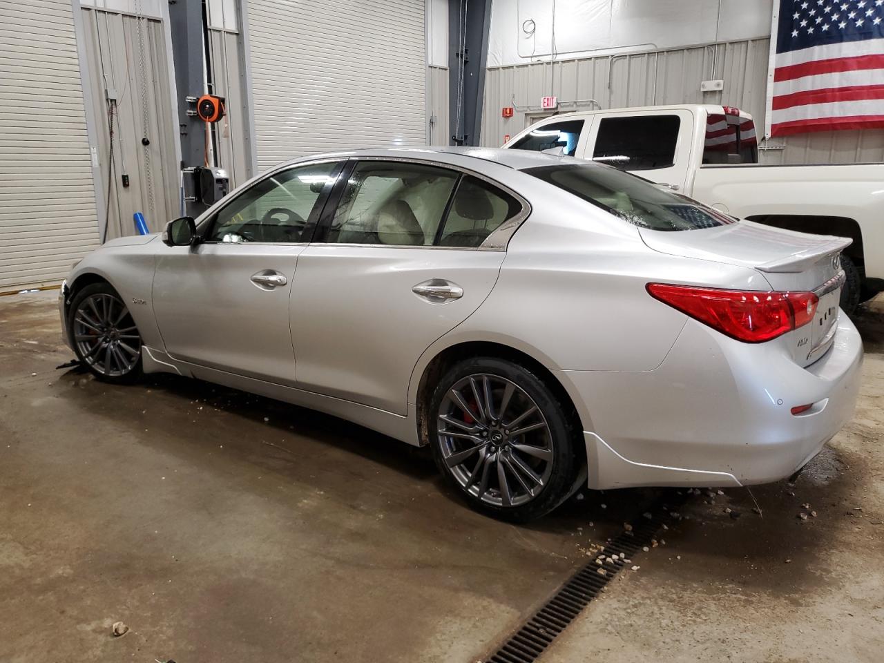2017 Infiniti Q50 Red Sport 400 VIN: JN1FV7ARXHM871562 Lot: 56331735