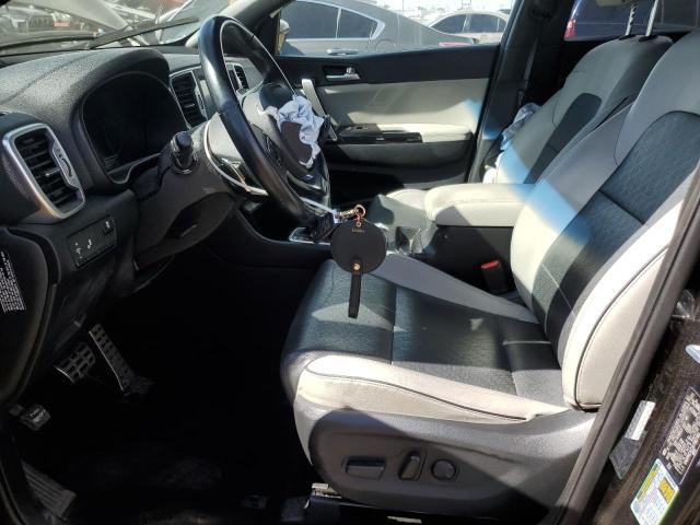  KIA SPORTAGE 2019 Чорний