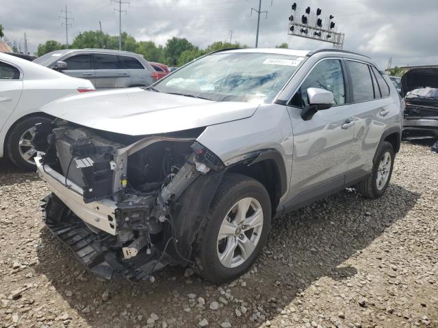  TOYOTA RAV4 2021 Серебристый