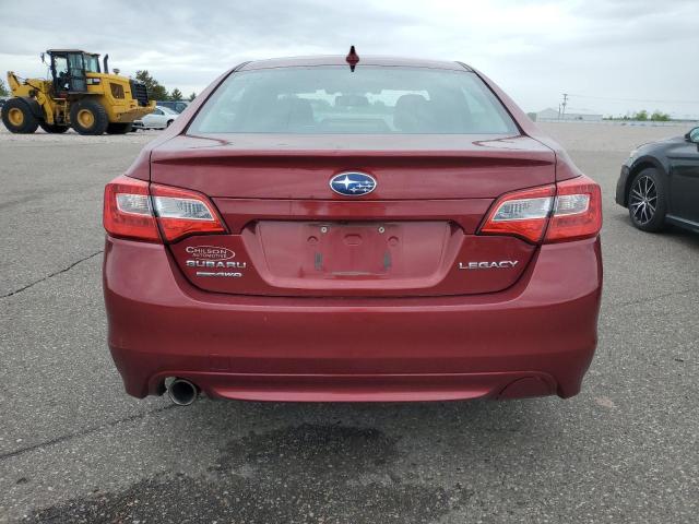  SUBARU LEGACY 2016 Красный