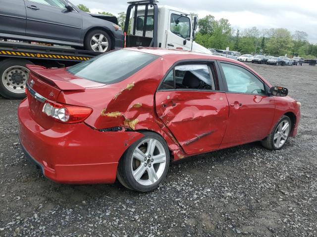  TOYOTA COROLLA 2013 Czerwony