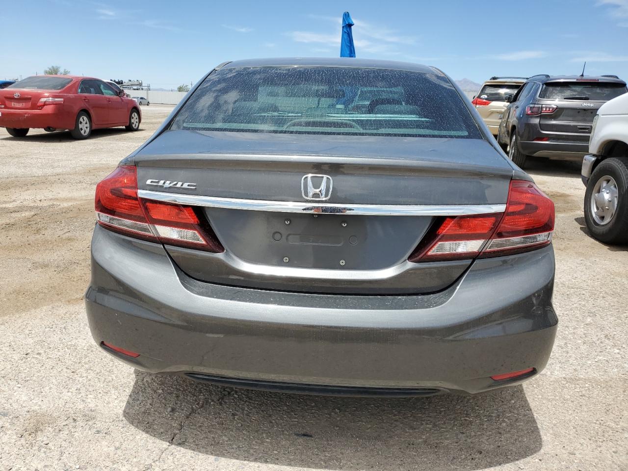 2013 Honda Civic Lx VIN: 2HGFB2F58DH597081 Lot: 57062735