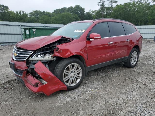 CHEVROLET TRAVERSE 2014 Czerwony