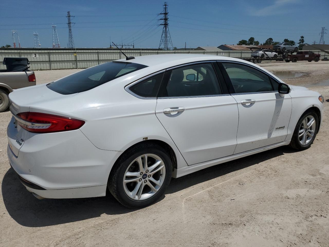 2018 Ford Fusion Se Hybrid VIN: 3FA6P0LU9JR178470 Lot: 54043675
