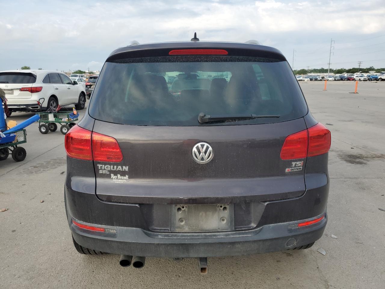 2016 Volkswagen Tiguan S VIN: WVGBV7AX9GW608858 Lot: 55341985