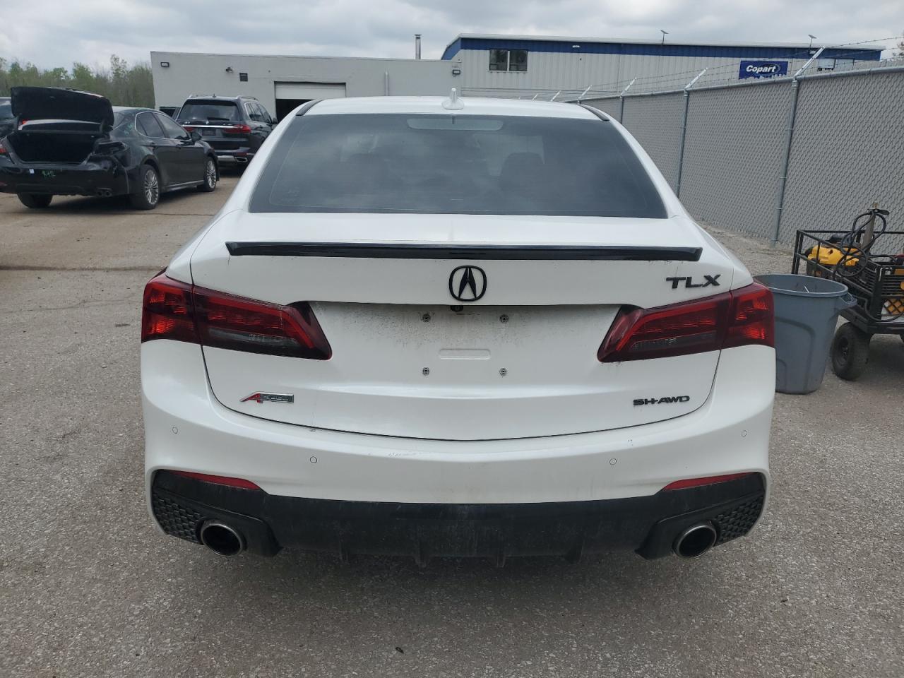 2019 Acura Tlx Advance VIN: 19UUB3F83KA801191 Lot: 55428795