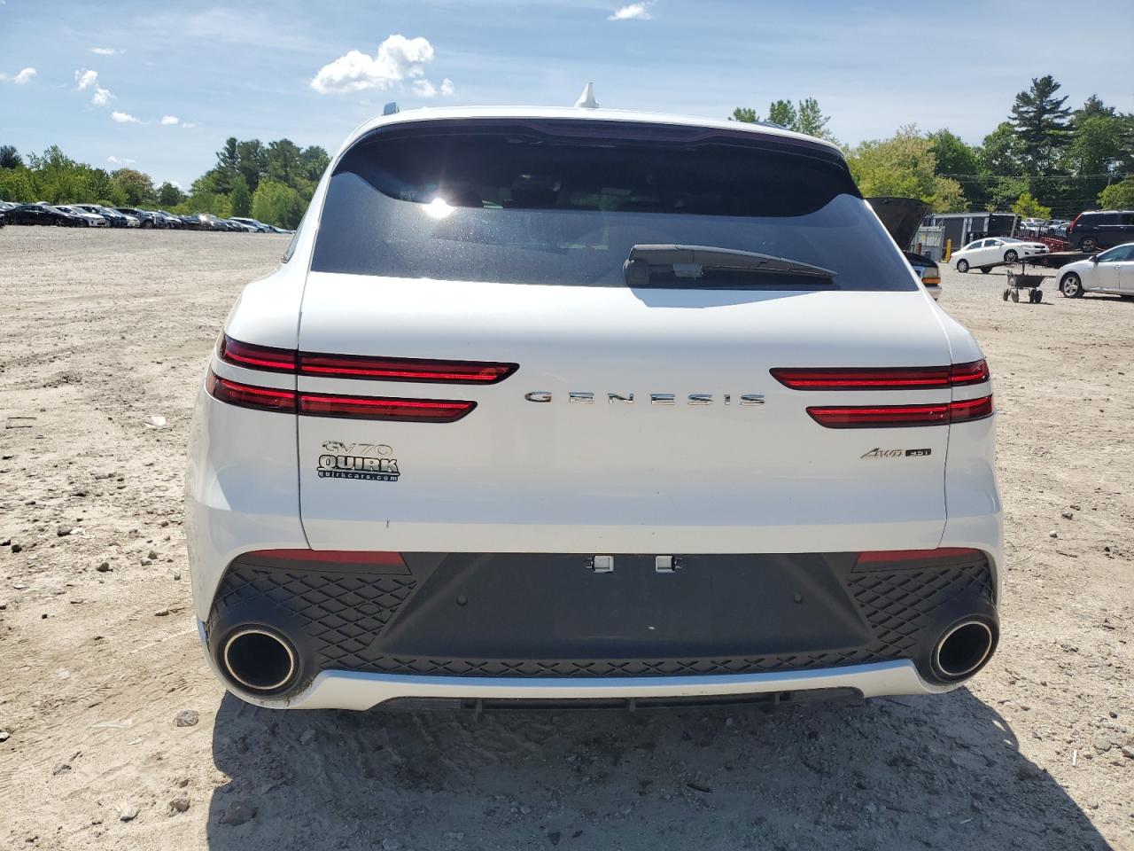 2025 Genesis Gv70 Base VIN: KMUMCDTC8SU177636 Lot: 58320375