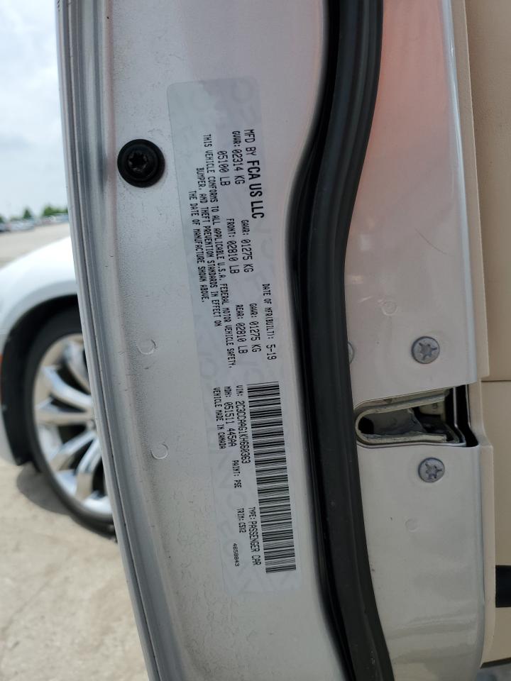 2019 Chrysler 300 Touring VIN: 2C3CCAAG1KH660363 Lot: 56845655
