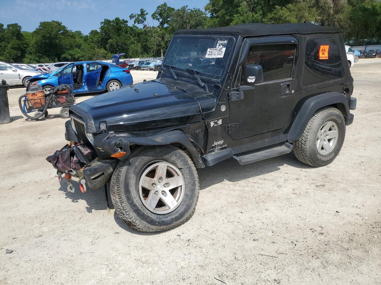 2006 Jeep Wrangler X de vânzare în Ocala, FL - Front End