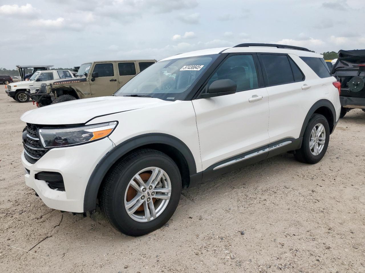 2022 Ford Explorer Xlt იყიდება Houston-ში, TX - Front End