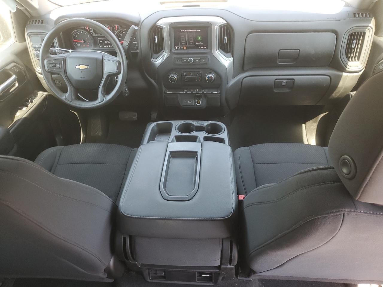 2021 Chevrolet Silverado C1500 Custom VIN: 1GCPWBEH5MZ153076 Lot: 57417225