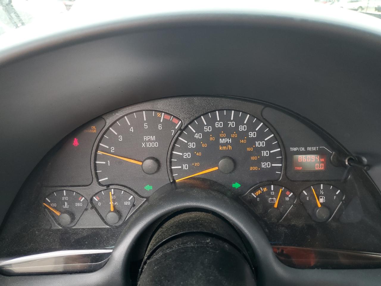 1999 Pontiac Firebird VIN: 2G2FS22K1X2209517 Lot: 57304765
