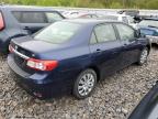2012 Toyota Corolla Base en Venta en Windham, ME - Rear End
