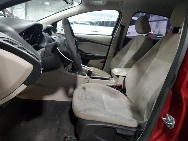  FORD FOCUS 2015 Czerwony