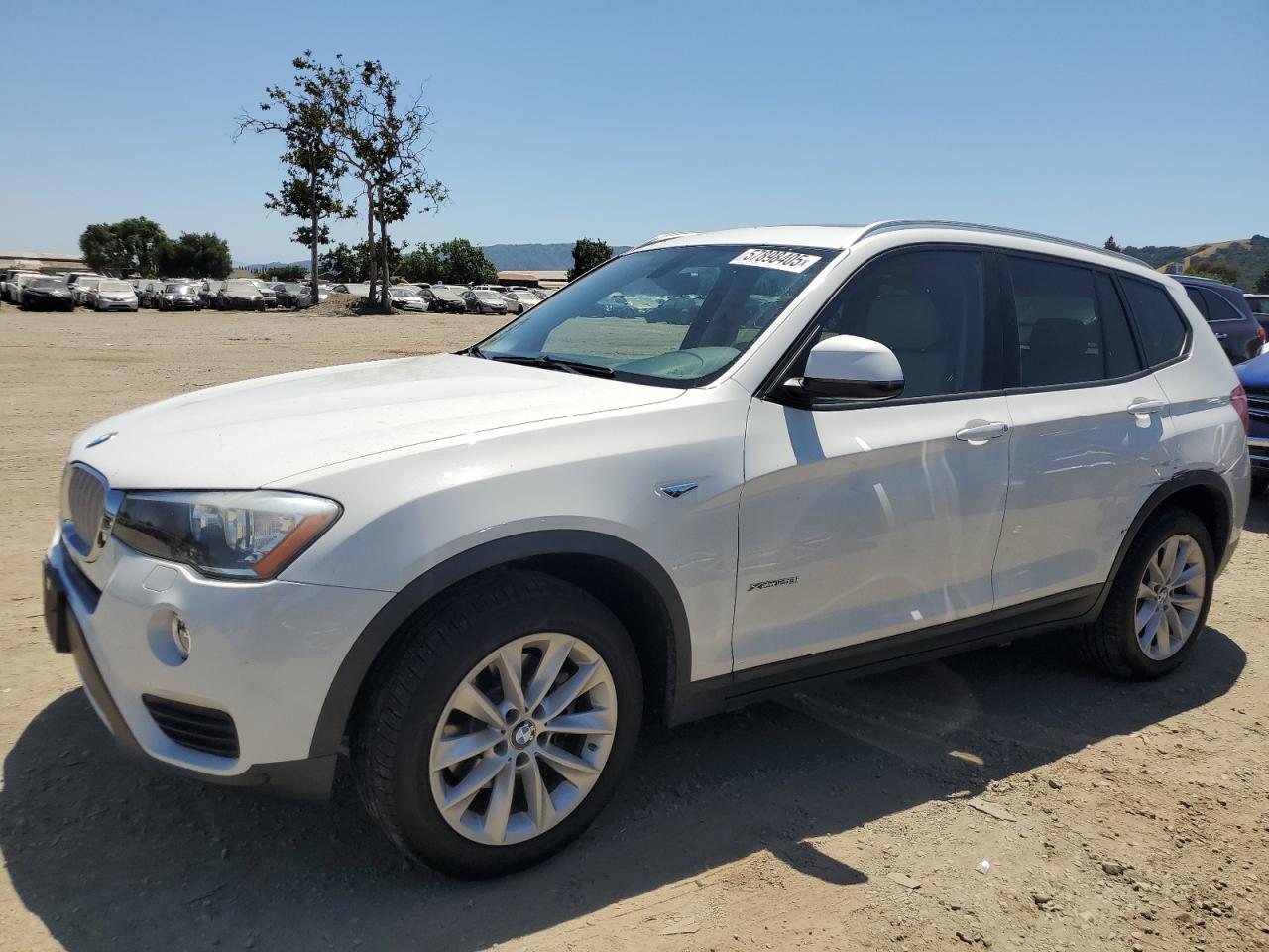 2015 Bmw X3 Xdrive28I en Venta en San Martin, CA - Side