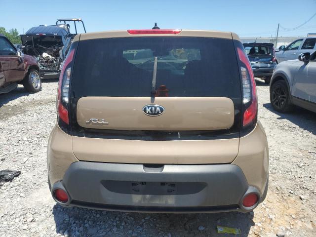  KIA SOUL 2016 tan