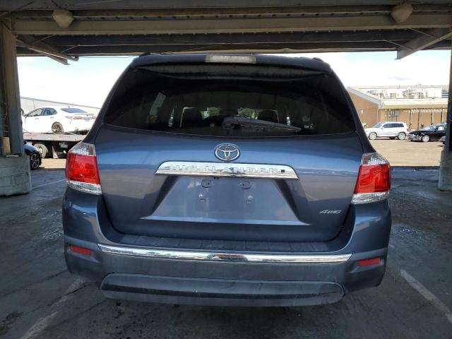  TOYOTA HIGHLANDER 2013 Blue