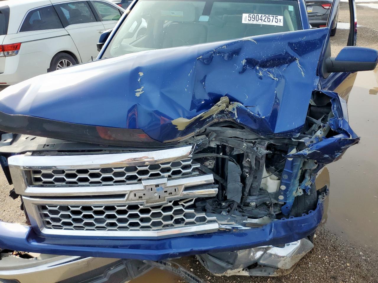 2014 Chevrolet Silverado C1500 Lt VIN: 3GCPCREC2EG466965 Lot: 59042675