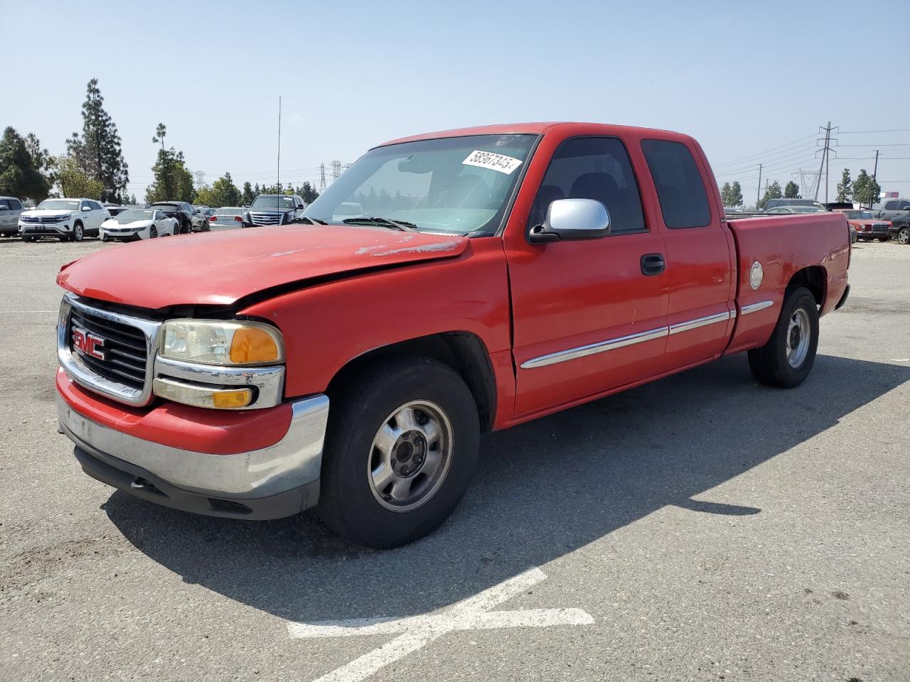 2001 Gmc New Sierra C1500 продається в Rancho Cucamonga, CA - Front End