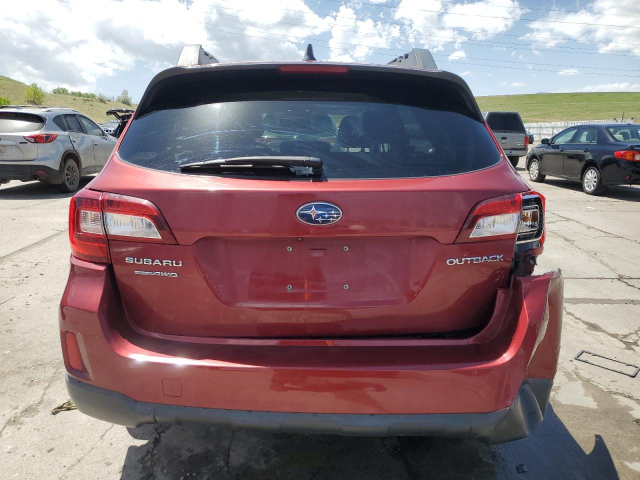 2016 Subaru Outback 2.5I Premium VIN: 4S4BSBCC2G3343398 Lot: 56355625