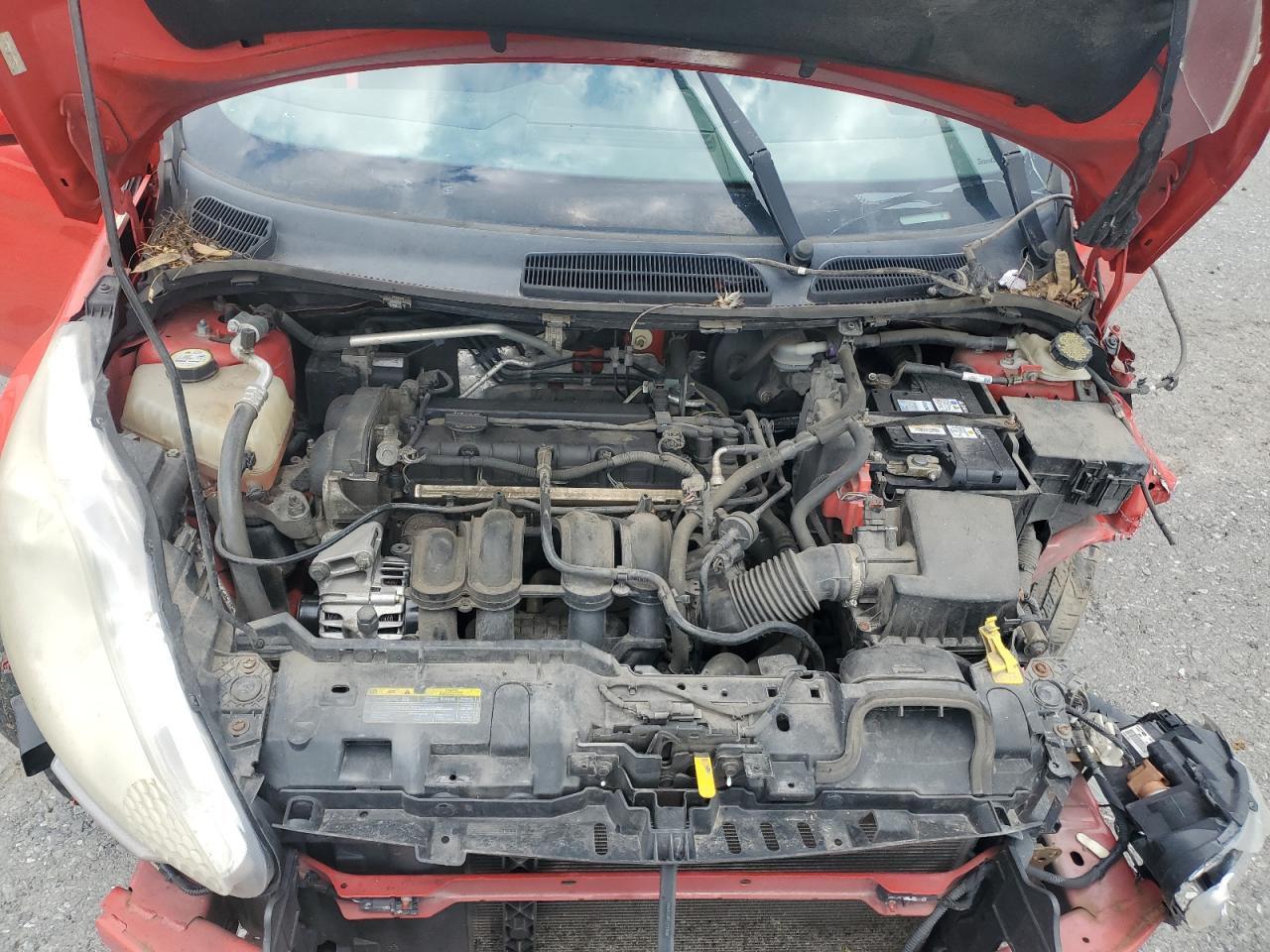 2012 Ford Fiesta Se VIN: 3FADP4EJ8CM110565 Lot: 56294225