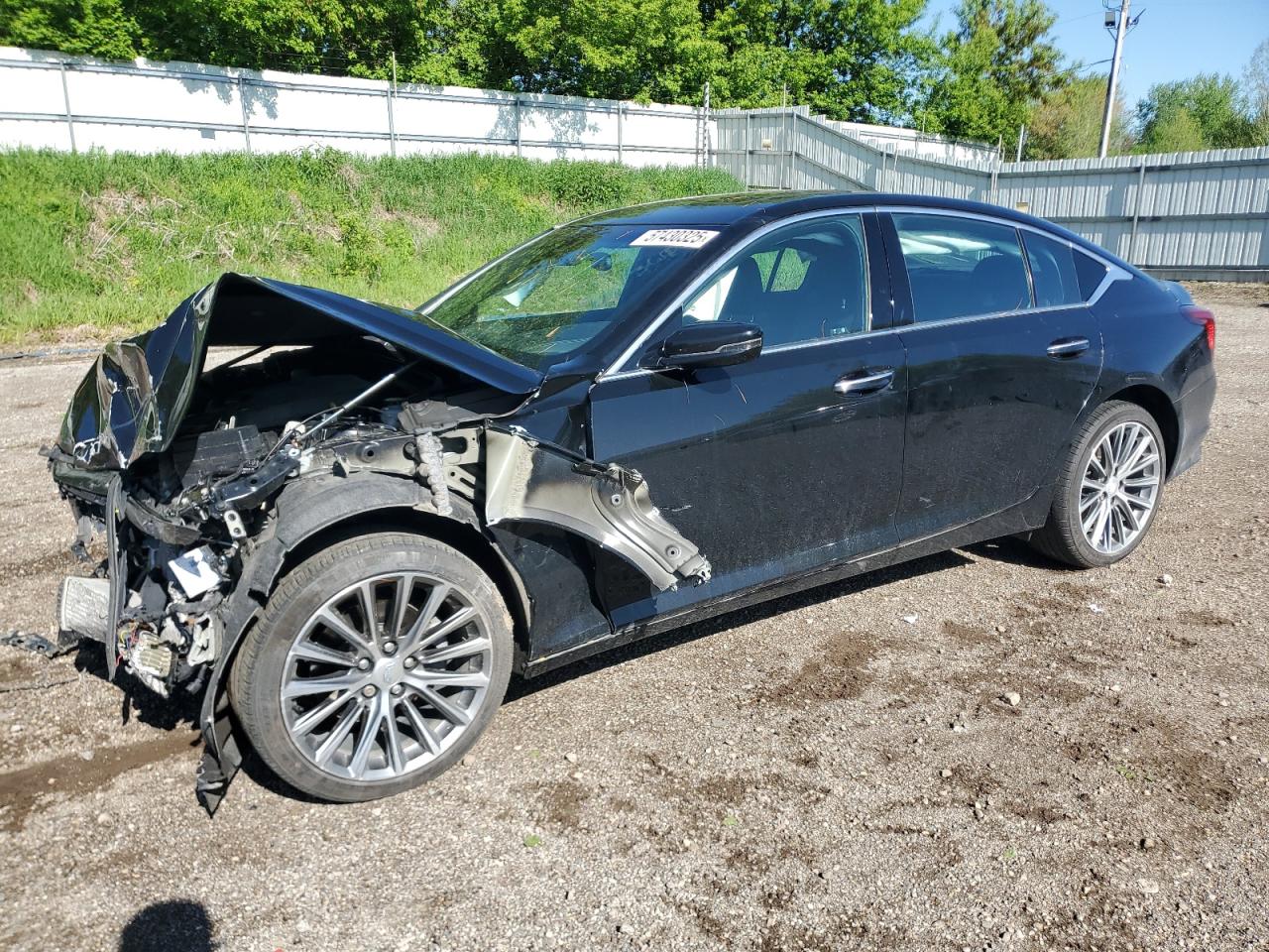 2020 Cadillac Ct5 Premium Luxury de vânzare în Davison, MI - Front End