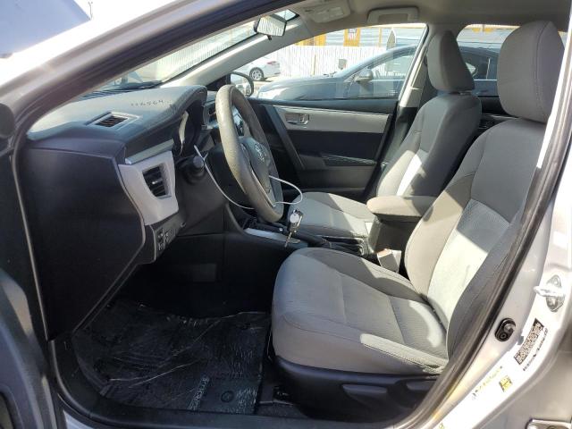 Седаны TOYOTA COROLLA 2016 Серебристый