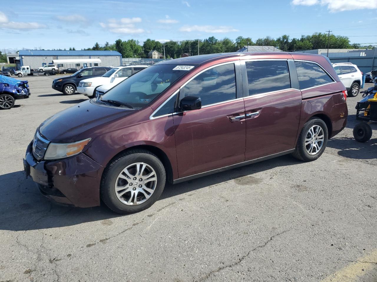 2012 Honda Odyssey Exl for Sale in Pennsburg, PA - Front End