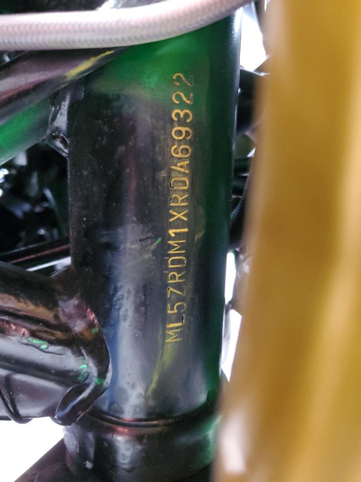 2024 Kawasaki Zr900 M VIN: ML5ZRDM1XRDA69322 Lot: 56025025