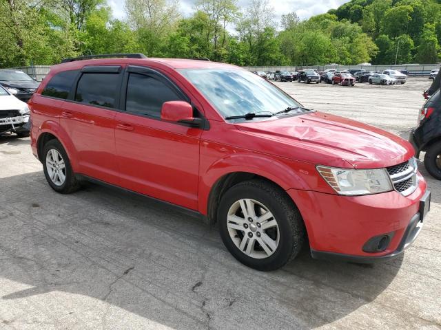 DODGE JOURNEY 2012 Червоний