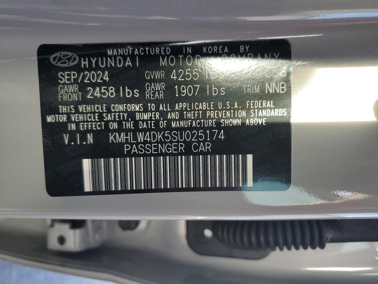 2025 Hyundai Elantra N VIN: KMHLW4DK5SU025174 Lot: 55402425